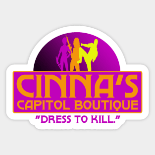 Cinna's Boutique Sticker